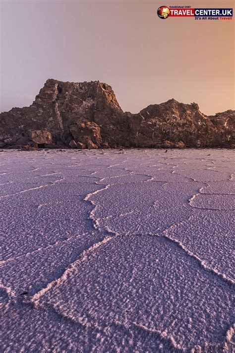 World's saltiest lake; saltier than the Dead sea: Lake Assal in ...