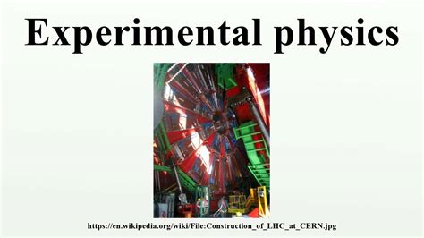 Experimental physics - YouTube