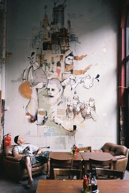 Wall Art Cafe Wall Design - Under Asia