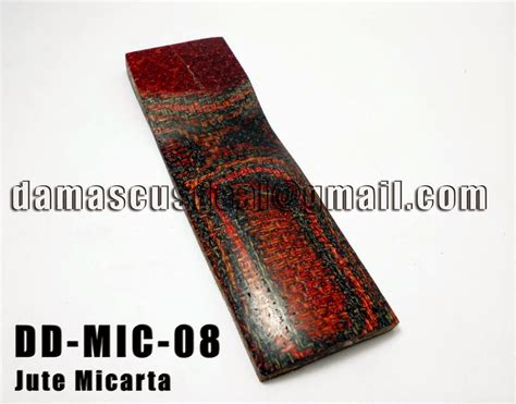 Damascus Deal: Micarta Sheets for the Knife Handles (Jute, Canvas and ...