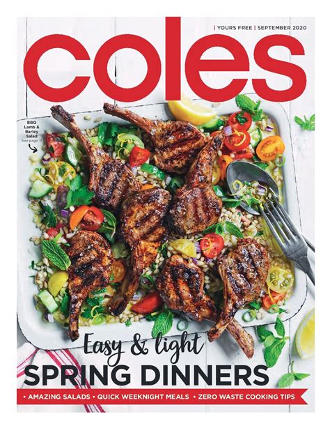 Coles Magazine September 2020 | Quick weeknight meals, Fun salads ...