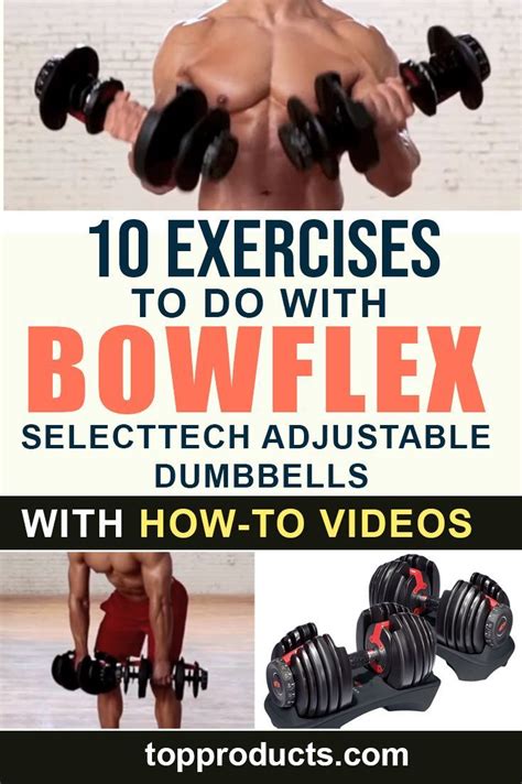 10 Best Adjustable Dumbbell Exercises | Dumbell workout, Bowflex, Bowflex workout plan