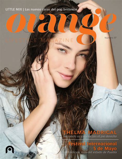 Orange lifestyle magazine - Thelma Madrigal