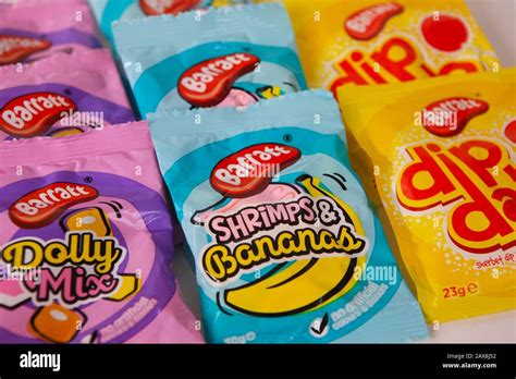 Barratt children's sweet products Stock Photo - Alamy