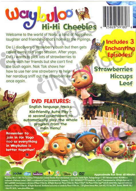 Waybuloo - Hi-Hi Cheebies on DVD Movie