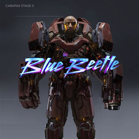 ArtStation - Carapax stage-II for Blue Beetle