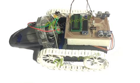 Automatic Vacuum Cleaner Robot Project