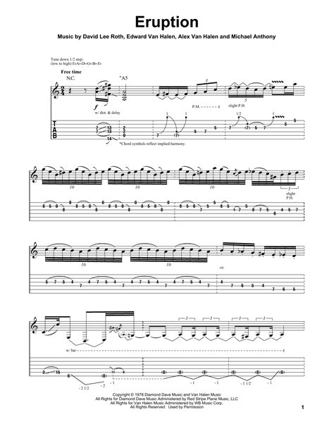 Eruption by Van Halen - Guitar Tab Play-Along - Guitar Instructor