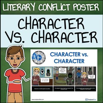 Character vs. Character - Man vs. Man Poster by Storyboard That | TpT