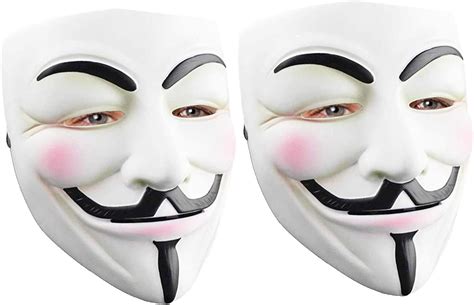 Amazon.com: Hacker Mask for Halloween Costume - V for Vendetta Mask ...