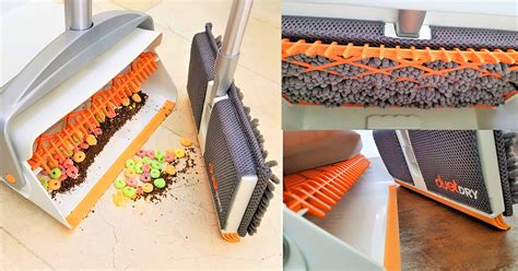 This Brilliant All-in-One Mop, Broom, and Dustpan Has a Self Cleaning Chamber