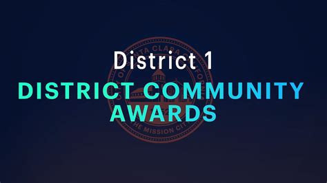 2022 State of the City - District 1 Community Award - YouTube