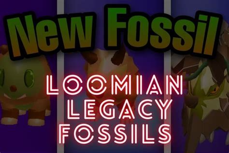 [All] Loomian Legacy Fossils (How to Revive Fossils)