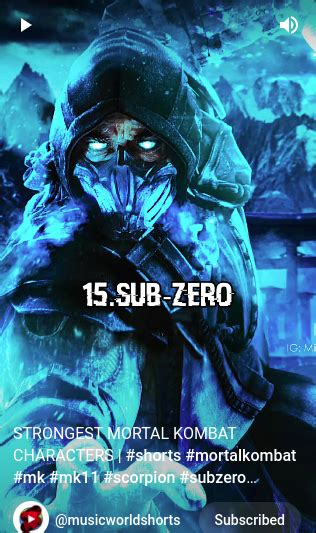 Sub-Zero (MKX) by THEMORTALKOMBAT on DeviantArt