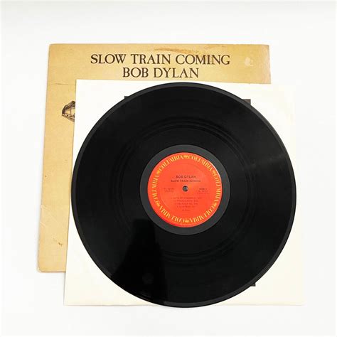 Vintage Bob Dylan Slow Train Coming Vinyl LP Record Album 1979 - Etsy