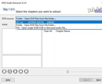 DVD Audio Extractor Download - Extract any of the soundtracks available ...