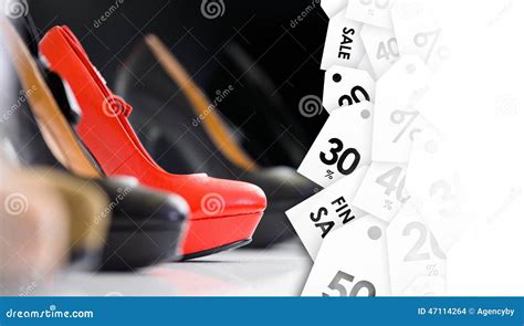 Summer Shoes. Clearance Sale Stock Photo - Image of heels, black: 47114264