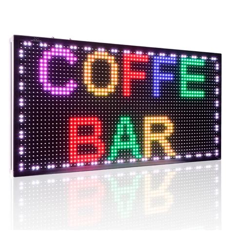 Indoor Led Display Multicolor Led Signs | Programmable Digital Led Signs Indoor – Leadleds