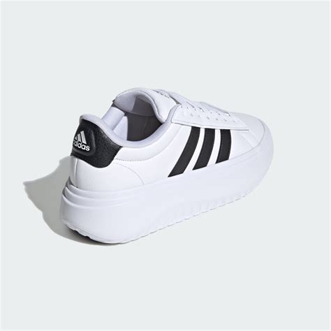 adidas Grand Court Platform Shoes - White | adidas TZ