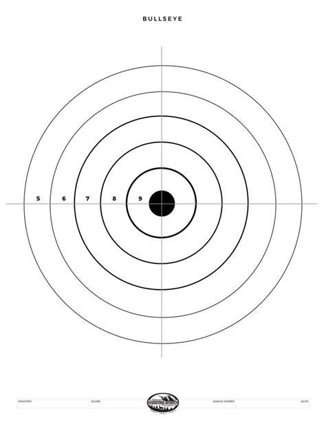 Free Printable Nra 25 Targets | Free Printable