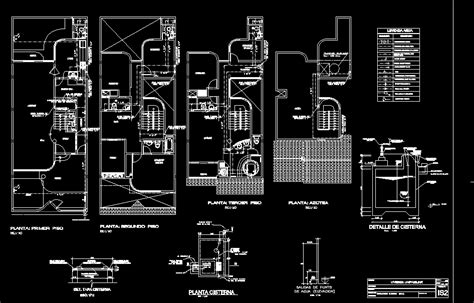 Water And Sanitary Plumbing Layout DWG Plan for AutoCAD • Designs CAD