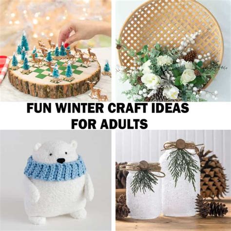 41 Fun Winter Crafts for Adults - Songbird