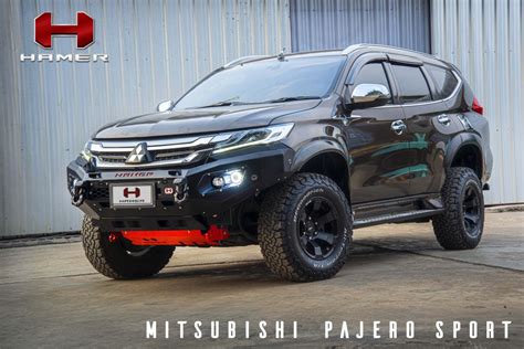 Mitsubishi Pajero Sport 2016+Hamer King Series Front Replacement Bumper ...