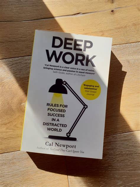 Book Review: DEEP WORK by Cal Newport – Impartially Derivative