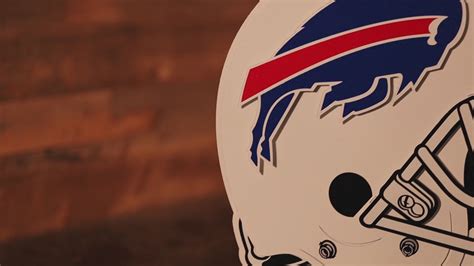 BLITZ Collection - 8 Layer Buffalo Bills Helmet 3D Vintage Metal Wall