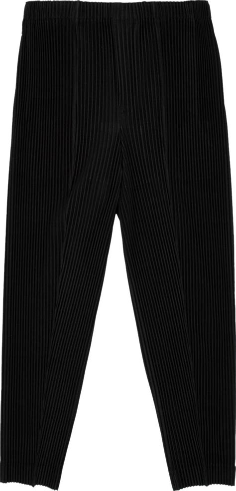 Buy Issey Miyake Pleated Pants 'Black' - HP36JF126 15 | GOAT