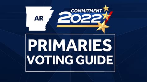 Arkansas' Primary Elections: 2022 Voter Information