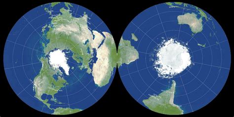 Large Blank World Map With Countries