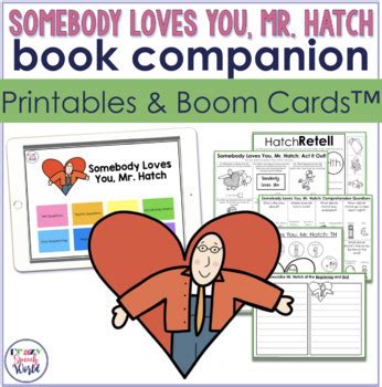 Somebody Loves You Mr Hatch Speech Therapy Activities | Boom™ Cards and ...