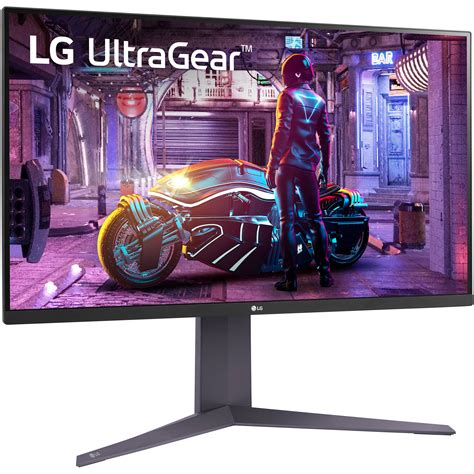 LG UltraGear 31.5" 4K HDR 144 Hz Gaming Monitor 32GQ750-B B&H