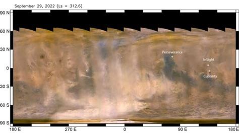 Massive Mars dust storm threatens NASA's InSight lander | Space