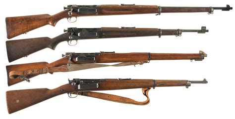 Four Krag Jorgensen Bolt Action Rifles | Rock Island Auction