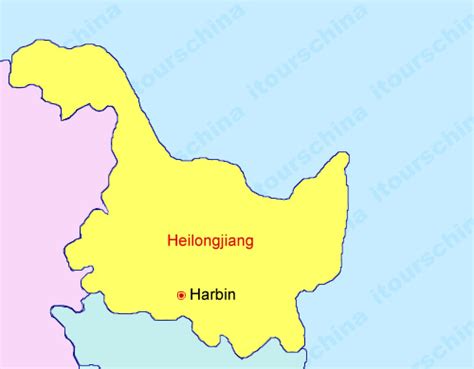 Heilongjiang Map, Map of China, Heilongjiang Province Maps