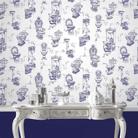 funky wallpapers for toilets - Google Search | Quirky wallpaper, Bathroom wallpaper victorian ...