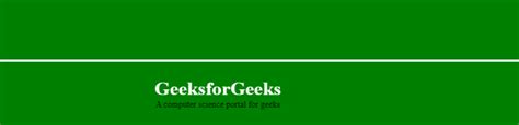 HTML Marquee loop attribute - GeeksforGeeks