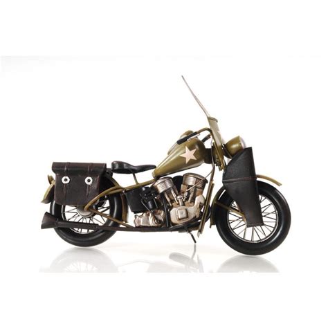 1942 Yellow Motorcycle 1:12 Scale Model | Scale models, Model ships ...