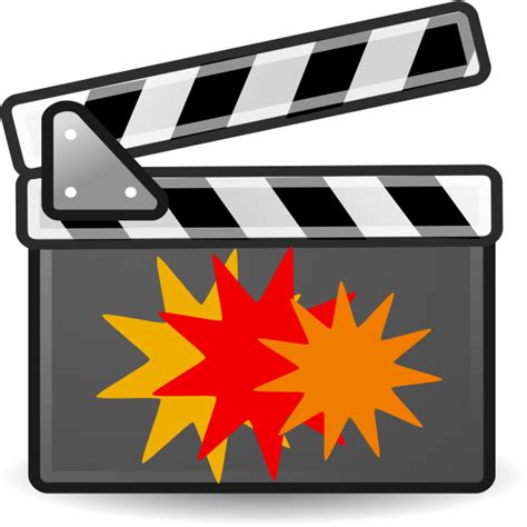 Action movie vector icon | Free SVG