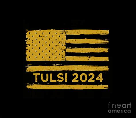 Tulsi Gabbard 2024 Digital Art by Gustina Mirandina - Fine Art America