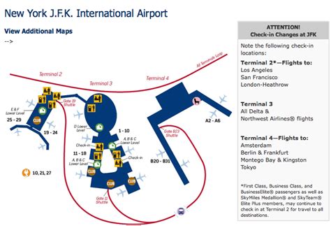 Jfk Terminal 2 Map – Map Of The Usa With State Names