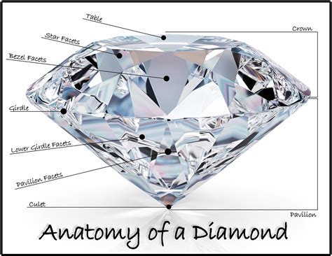 Anatomy of a Diamond : r/coolguides