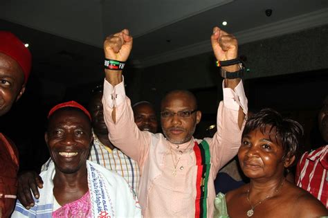 Nnamdi Kanu, leader of the Indigenous People of Biafra (IPOB), has been ...