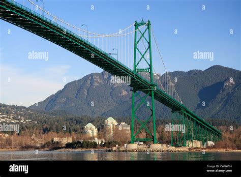 Lions Gate Bridge. Vancouver, BC, Canada Stock Photo - Alamy