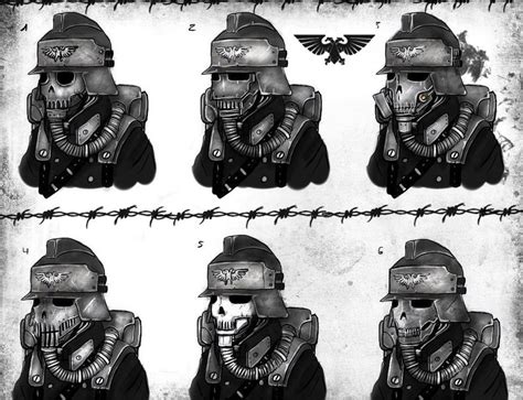 Death Korps of Krieg Gas Masks concept by Taurus-ChaosLord on DeviantArt