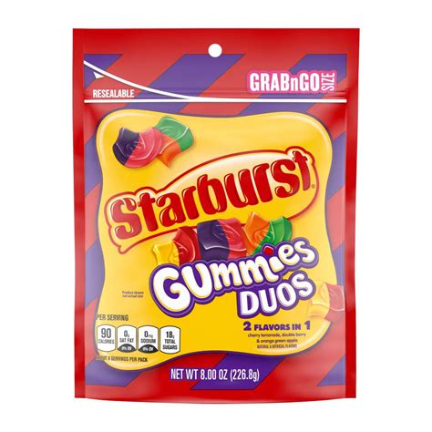 Starburst Duos Gummies - Shop Candy at H-E-B