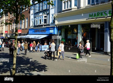 Wigan Town Centre Stock Photo - Alamy