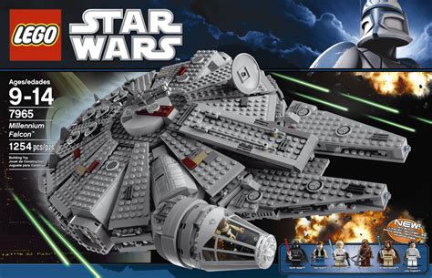 LEGO Star Wars Millennium Falcon Kit 7965 Photo Shoot - The Toyark - News